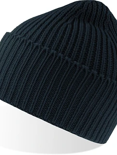 Atlantis Headwear Oak Pletená čiapka „Oak“ 33.0114 tmavomodrá