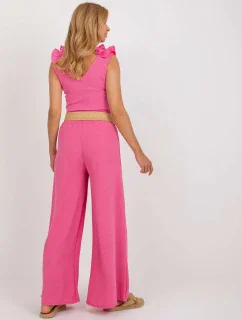 Nohavice DHJ SP 8387.57 ružová