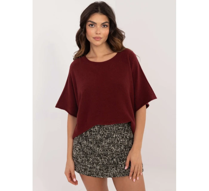 Sveter IT SW 0811.82P bordový