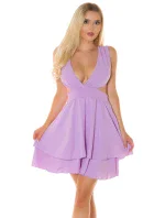 Dámsky sexy overal KOV26245 Light lilac purple - Koucla