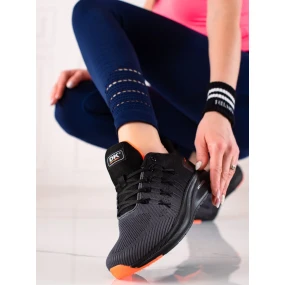 Praktické šedo-strieborné tenisky dámske bez podpätku Praktické šedo-strieborné tenisky dámske bez podpätku