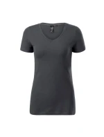 Malfini Action Tričko s výstrihom do V W MLI-70183 light anthracite