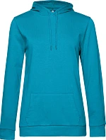 B&C #Hoodie /women Dámska mikina s kapucou 01.W04W hawaiian blue