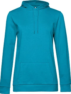 B&C #Hoodie /women Dámská mikina s kapucí  blue model 22429787
