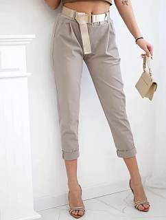 Kalhoty Puntor s páskem fango