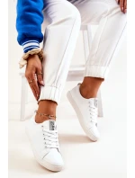 Kožená tenisová obuv Big Star model 21571999 Bílé - Big Star Shoes