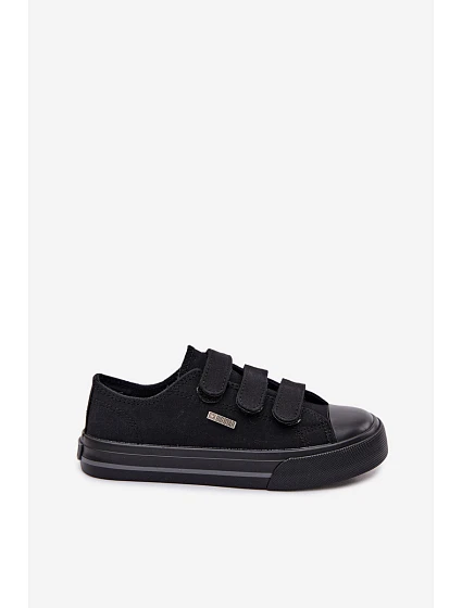 Dětské tenisky na suchý zip Big Star TT374172 Černé