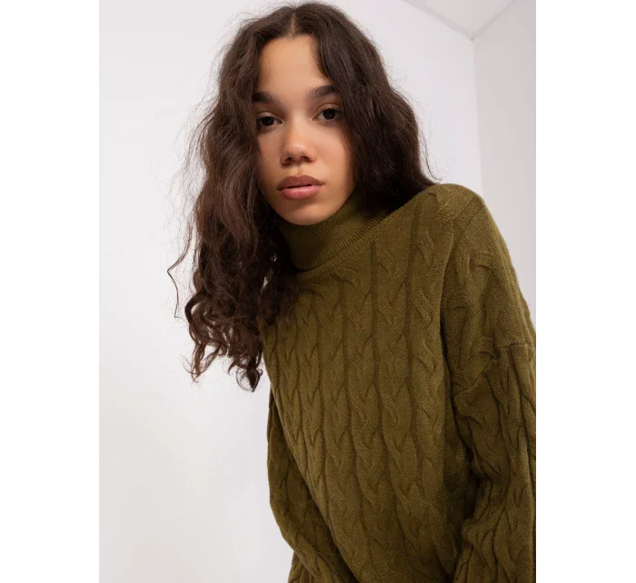 Sweter AT SW model 19018702 khaki - FPrice