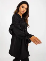 Dámska košeľa TW KS BI 2021745.13X čierna - FPrice