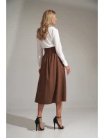 Sukňa M722 hnedá - Figl
