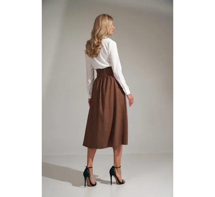 Sukňa M722 hnedá - Figl