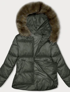 Dámska vojenská bunda s bublinovým strihom S'west (B8190-11)