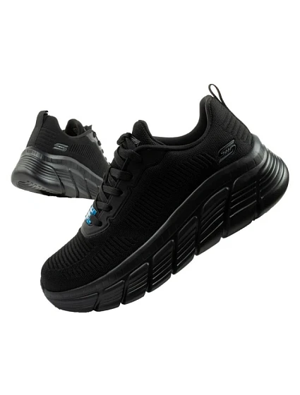 Skechers dámske športové tenisky Bobs B Flex fashionable black women's Skechers dámske športové tenisky Bobs B Flex fashionable black women's