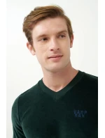 Vamp - Klasické zamatové pyžamo 21715 - Vamp