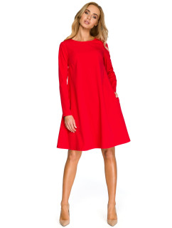 Šaty model 18073837 Červená - STYLOVE