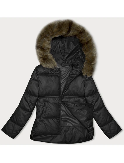 Dámska bunda bomber black S'west (B8281-1) Dámska bunda bomber black S'west (B8281-1)