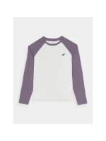 Dievčenské nohavice Regular Plain Sleeve Long Sleeve 4F Junior 4FJWAW24TLONF291-51S Dievčenské nohavice Regular Plain Sleeve Long Sleeve 4F Junior 4FJWAW24TLONF291-51S