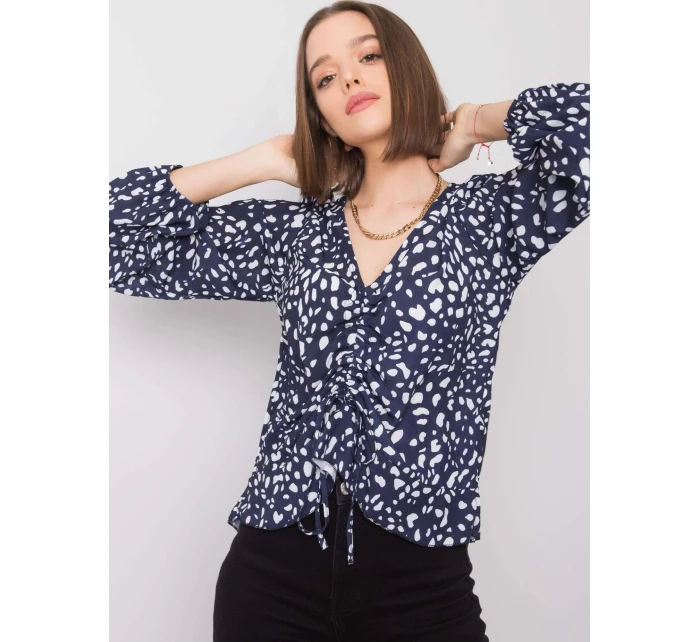 Blúzka DHJ BZ 12283 1.93P tmavo modrá