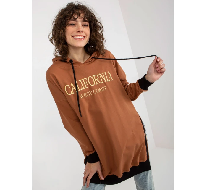 Mikina VI BL model 17965431 světle hnědá - FPrice