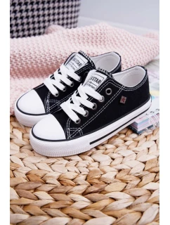 Detské klasické tenisky Big Star - čierne