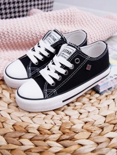 Detské klasické tenisky Big Star - čierne