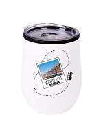 Personalizovaný termohrnček „BOWL“ s fotografiou a cestovateľským motívom