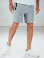 Pánské šedé teplákové šortky Dstreet model 21987829 - FashionStreet