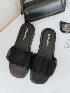 CHICLOVE dámske žabky čierne FashionStreet ZY1000