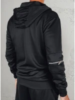 Pánska čierna tepláková súprava Dstreet AX0812