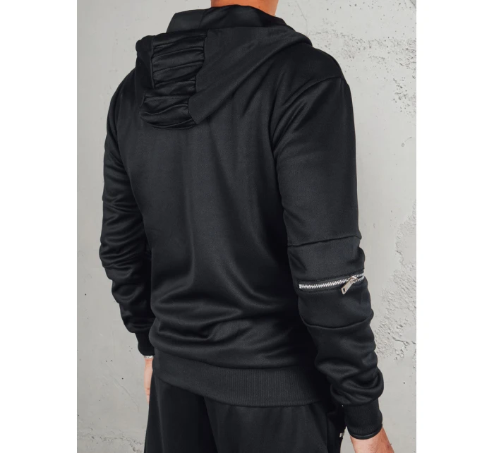 Pánska čierna tepláková súprava Dstreet AX0812