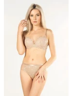 Mefemi Victoria Mocca push-up podprsenka Mefemi Victoria Mocca push-up podprsenka