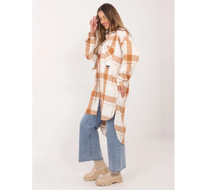 EM košeľa KS 604.67P ťava