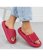 Dámske šľapky RR274A583 Dark pink - Big Star