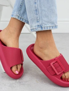 Dámske šľapky RR274A583 Dark pink - Big Star
