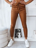 Dámske nohavice LIZZY camel FashionStreet UY1779