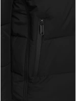 Pánská prošívaná zimní bunda s kapucí černá Dstreet model 21995387 - FashionStreet