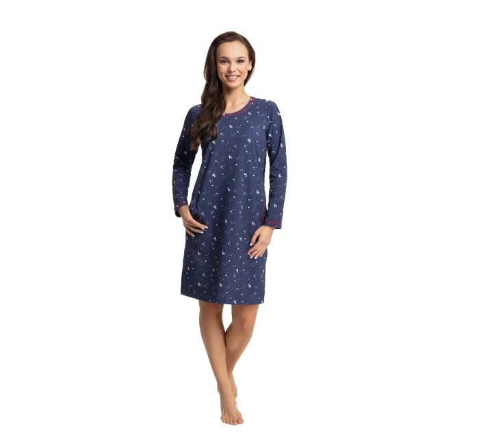 Dámska nočná košeľa Luna 135 dł/r M-XL Dámska nočná košeľa Luna 135 dł/r M-XL