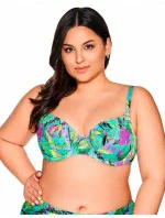 Ava SK 211 Vibrant Green Maxi mäkká plavková podprsenka