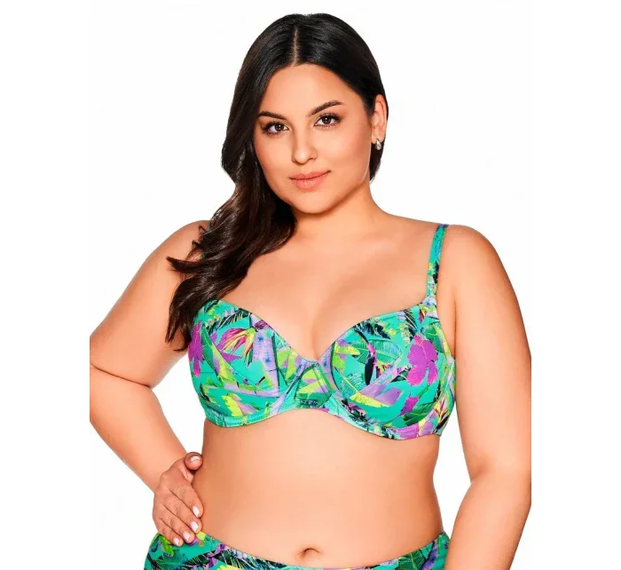 Ava SK 211 Vibrant Green Maxi mäkká plavková podprsenka