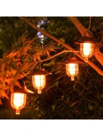 SOLÁRNA LAMPA S EFEKTOM PLAMEŇA 2V1 6LED SMD