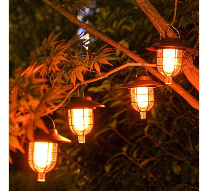 SOLÁRNA LAMPA S EFEKTOM PLAMEŇA 2V1 6LED SMD