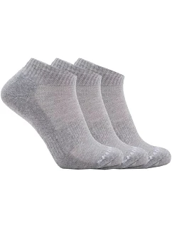 Skechers 3pk Unisex Terry Qtr Crew S111035-039 Šedé 35–38