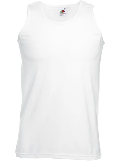 Fruit of the Loom Athletic Vest Pánske tielko 16.1098 biele