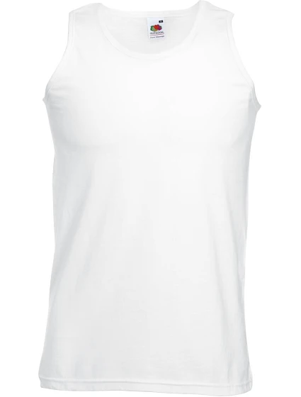 Fruit of the Loom Athletic Vest Pánske tielko 16.1098 biele