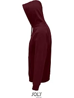 SOL'S Stellar Unisex raglánová mikina s kapucí z bio bavlny model 22525171 burgundy SOL'S Stellar Unisex raglánová mikina s kapucí z bio bavlny model 22525171 burgundy