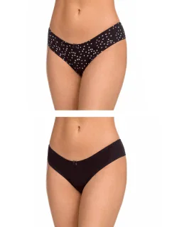 Vamp - Pohodlný dvojdielny set dámskych nohavičiek 15805 - Vamp