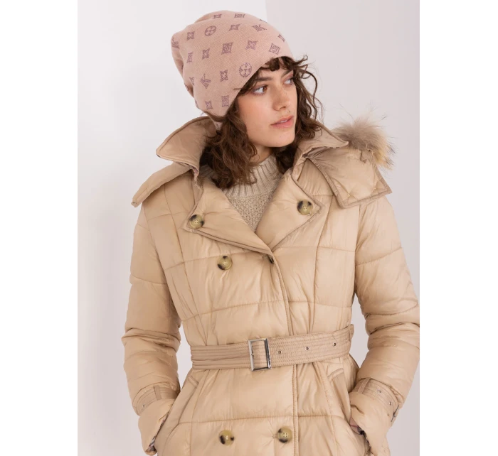 Czapka AT CZ model 19014883 jasny różowy - FPrice Czapka AT CZ model 19014883 jasny różowy - FPrice