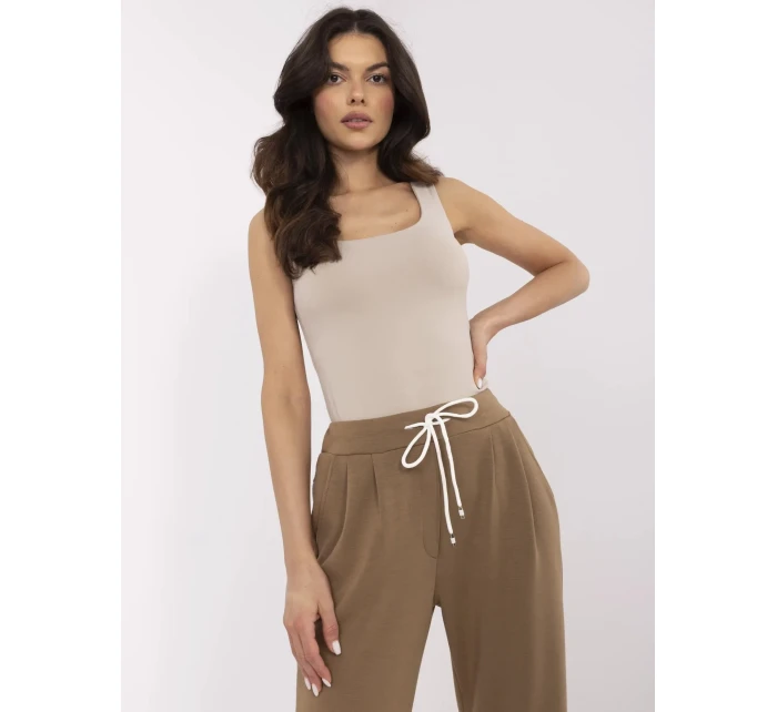 Nohavice DHJ SP 20523.66P svetlohnedé