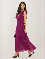 Sukienka IT SK model 22076876 ciemny fioletowy - FPrice