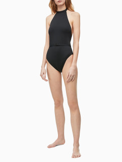 Jednodielne plavky KW0KW00807-BEH čierna - Calvin Klein
